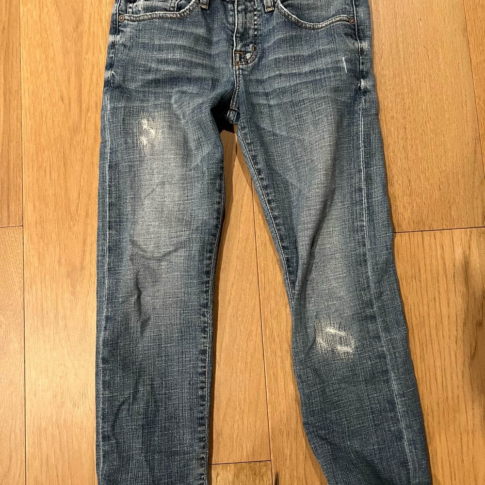 AG Adriano Goldschmied Ex-Boyfriend Crop Jeans